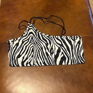 Zebra Crop Top